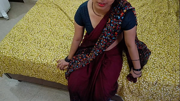 Hot Indian Desi village bhabhi was after long time to meet devar and fucking and full romance with dever in clear Hindi audio language